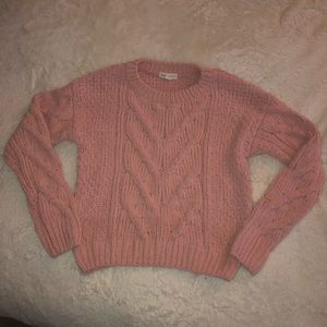 Pink Sweater